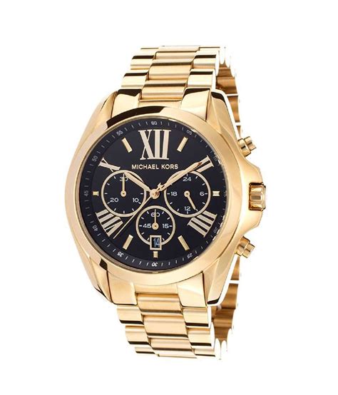 Michael Kors Unisex Chronograph Bradshaw Gold